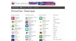 Desktop Screenshot of ceskeapps.cz