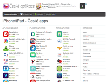 Tablet Screenshot of ceskeapps.cz